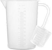 Plastic Measuring Cup & Spoon