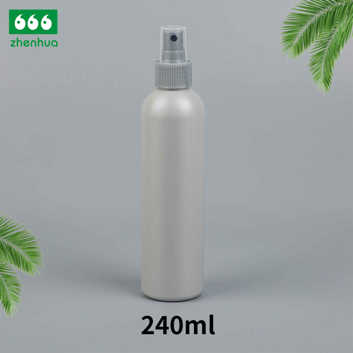 1oz/4oz/8oz Plastic Bullet PCR HDPE Cleaner Refillable Spray Bottles /Hair Styling Sprayer Bottle