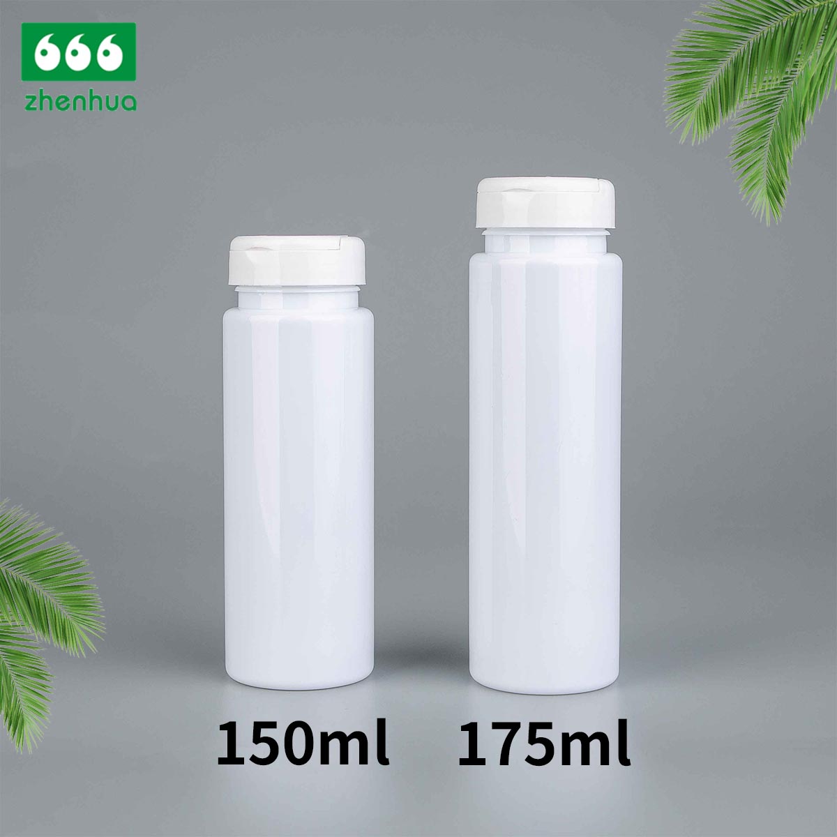 38/400 Neck Finish 150cc 175cc White Straight Cylindrical Wide-mouth Bottle Multivitamin Softgel Capsule Supplement Bottle with Childproof Cap