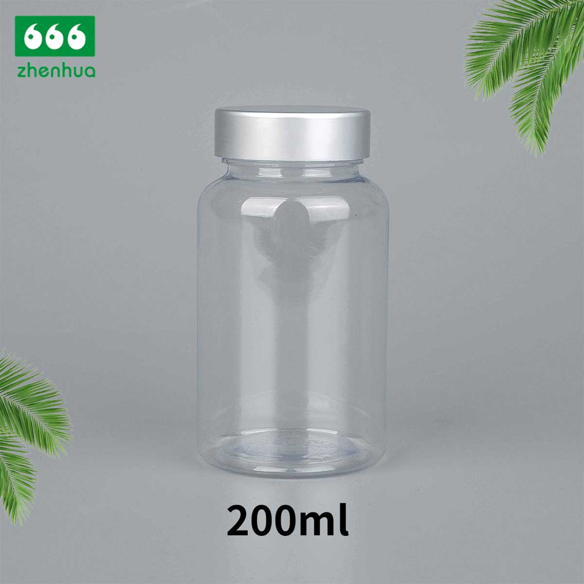 43/400 Calibre 150cc 200cc 250cc 280cc Plastic PET Amber Solid Tablet Packaging Bottle Herbal Extract Capsule Bottle