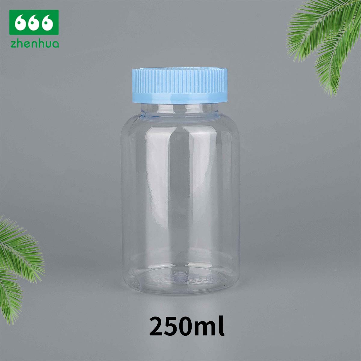 43/400 Calibre 150cc 200cc 250cc 280cc Plastic PET Amber Solid Tablet Packaging Bottle Herbal Extract Capsule Bottle