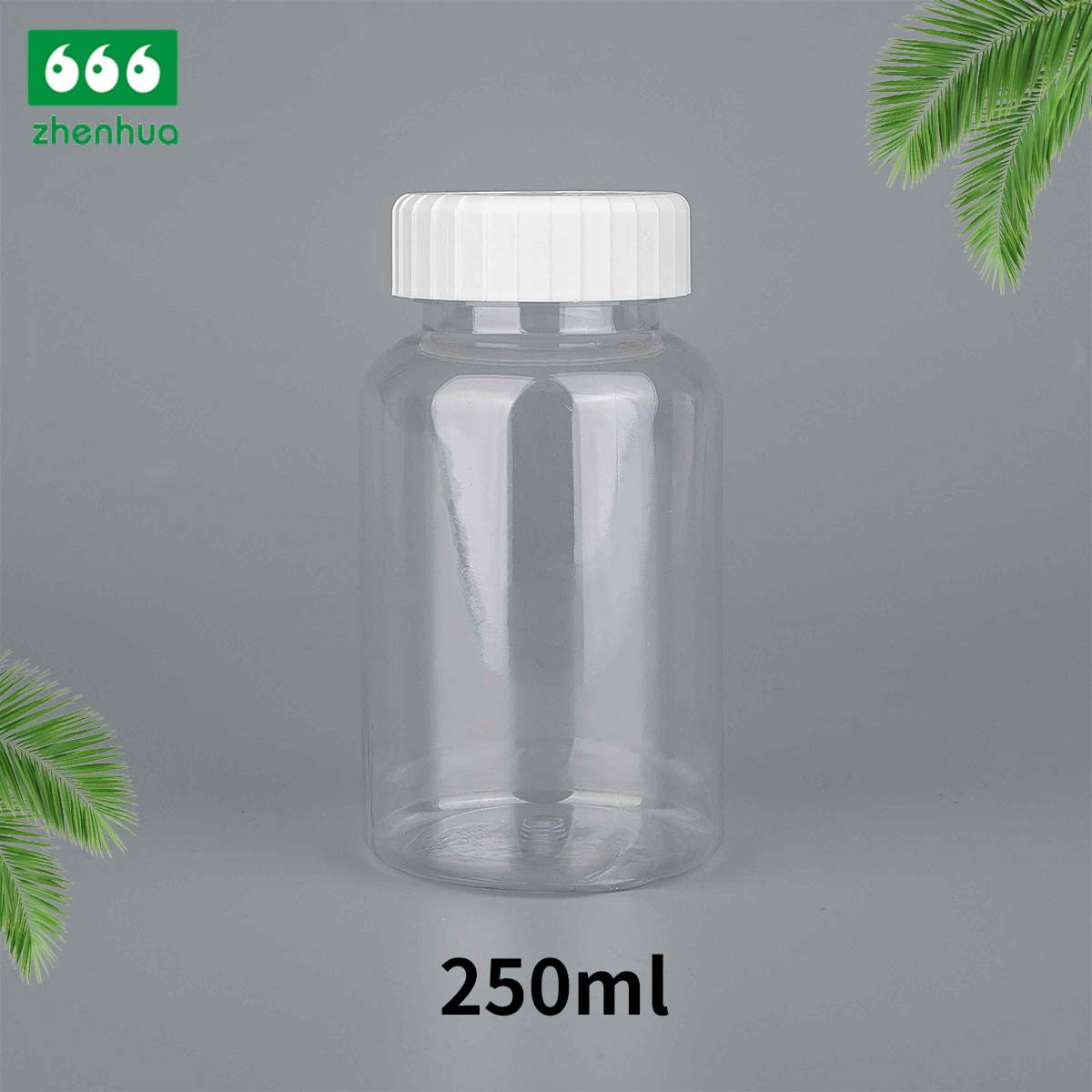 43/400 Calibre 150cc 200cc 250cc 280cc Plastic PET Amber Solid Tablet Packaging Bottle Herbal Extract Capsule Bottle