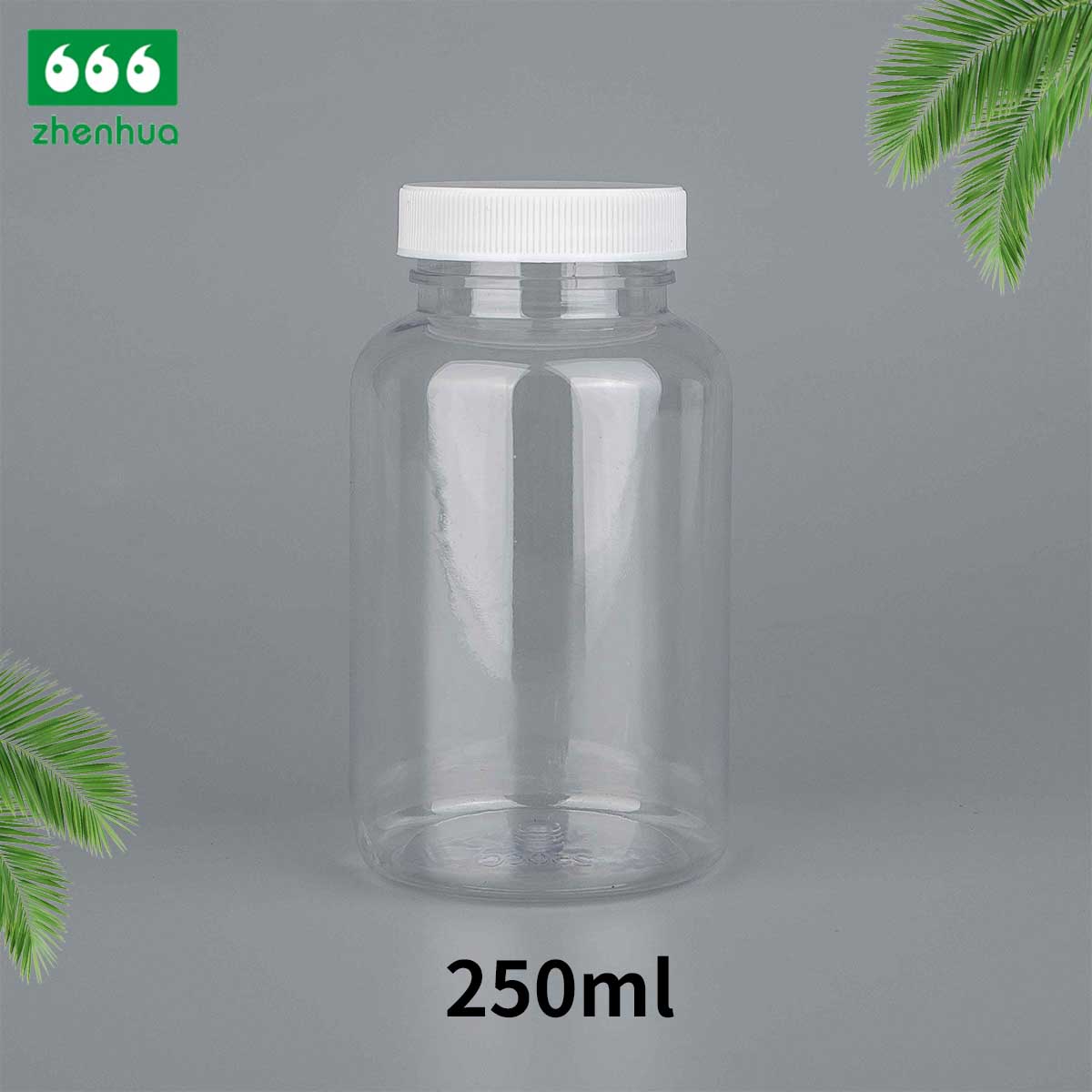 43/400 Calibre 150cc 200cc 250cc 280cc Plastic PET Amber Solid Tablet Packaging Bottle Herbal Extract Capsule Bottle