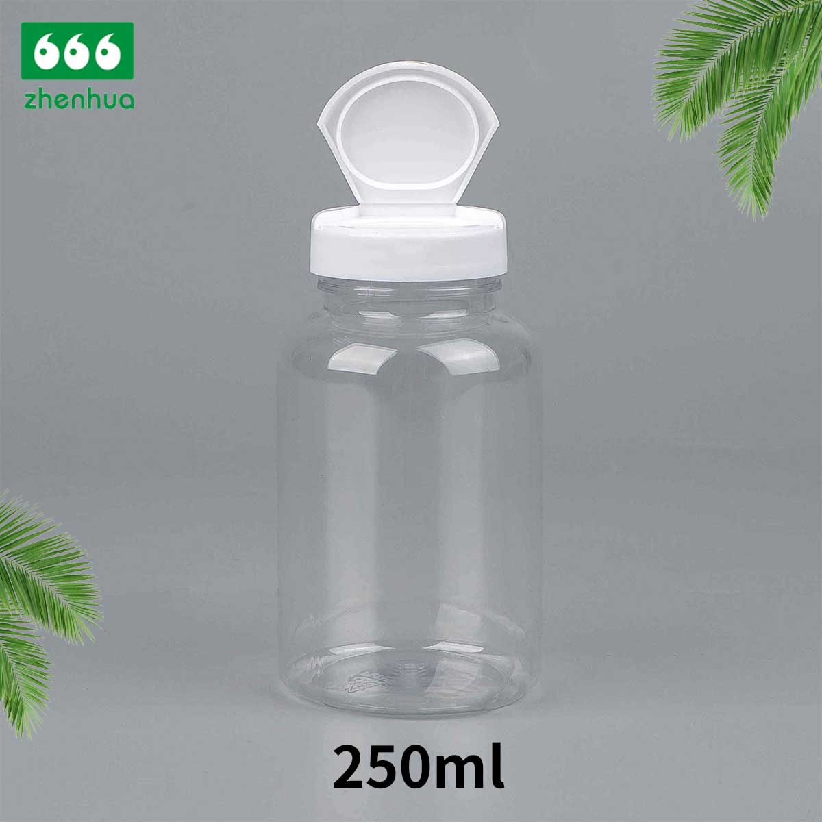 43/400 Calibre 150cc 200cc 250cc 280cc Plastic PET Amber Solid Tablet Packaging Bottle Herbal Extract Capsule Bottle