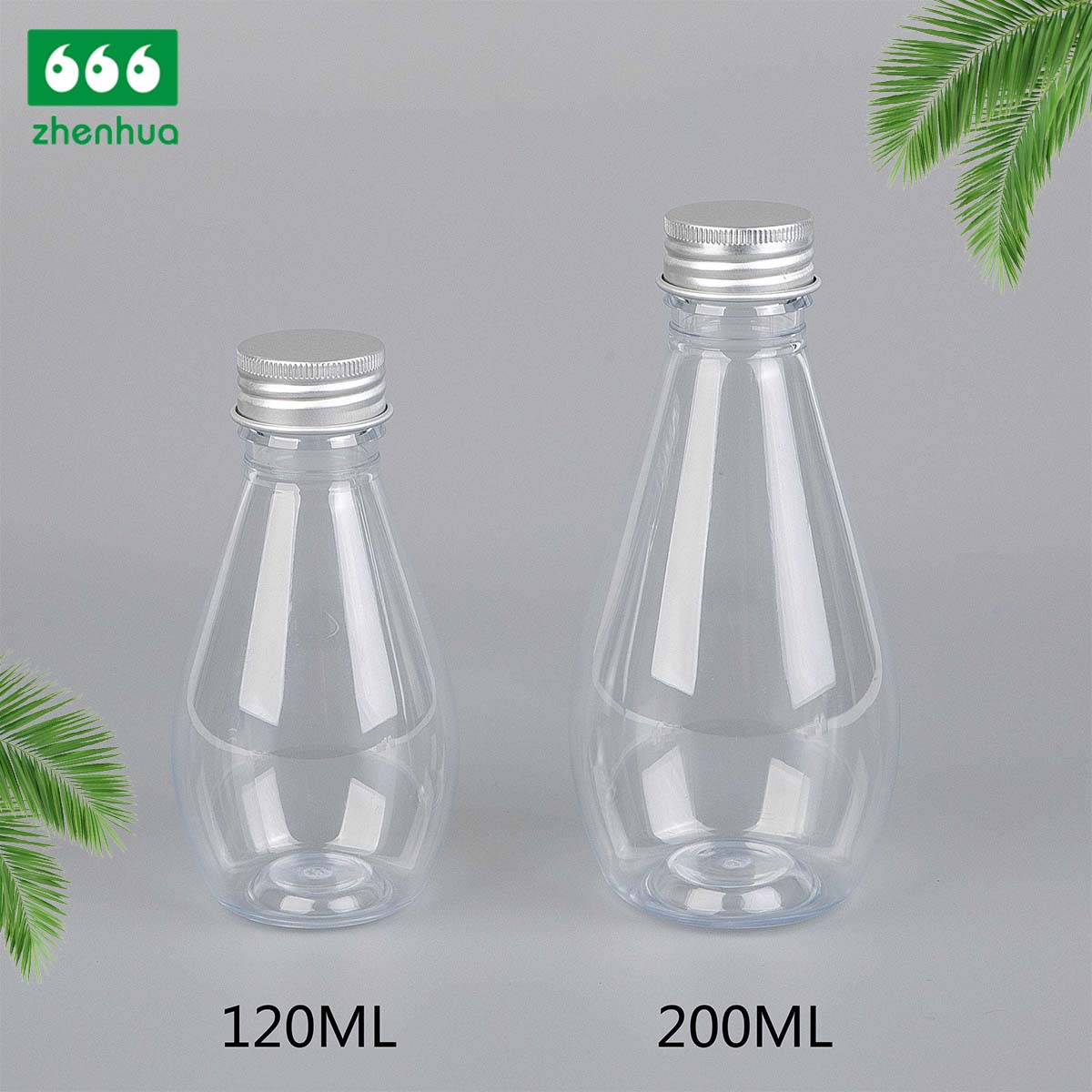 120ml 200ml Conical PET Pharmaceutical Syrup Bottle Hydrosol Bottle Mouthwash Bottle Tamper Evident Cap