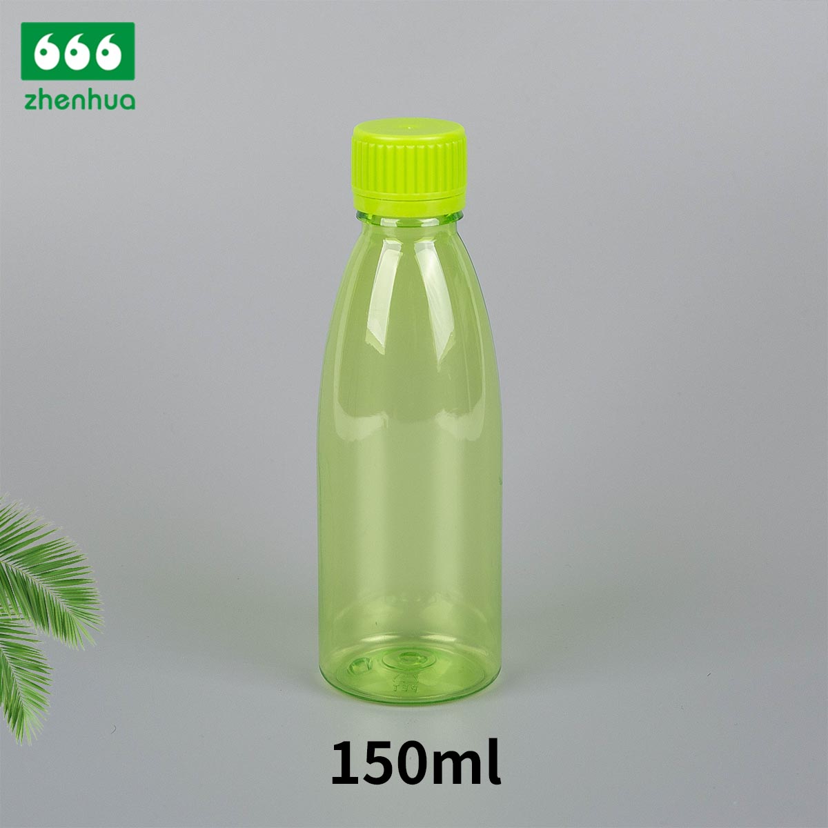 150ml/200ml/350ml Round White/Clear PET Medicinal Mouthwash Bottle Juice Drink Bottle with Tamper Proof Cap