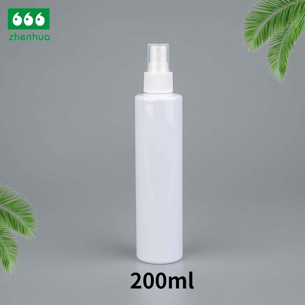 75ml/200ml/250ml Cylinder Plastic PET Cosmetic Bottle Toner Bottle Fragrance Spray Bottle