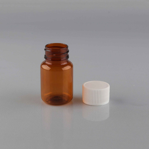 A Closer Look at 40ML Plastic PET Round Amber Medicinal Capsule Bottles: A Perfect Blend of Functionality and Safety