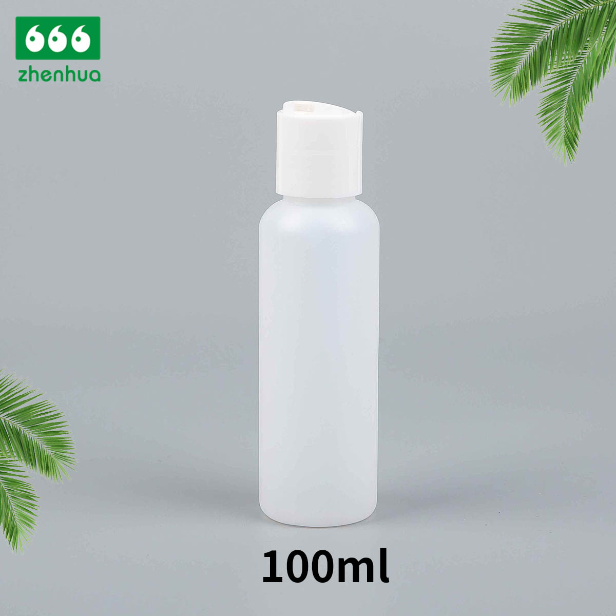 100ml 120ml 150ml 3oz 4oz 5oz Plastic HDPE/LDPE/PCR Round Seasoning Sauce Ketchup Squeeze Bottle with Natural Spout Cap with Red Sealer Tip