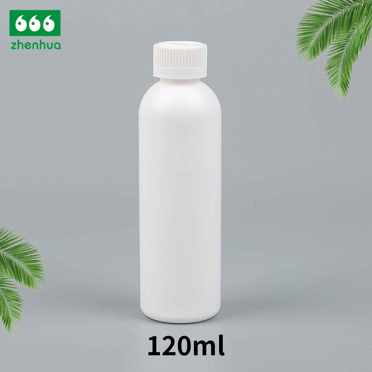 30ml/60ml/120ml/240ml 1oz/2oz/4oz/8oz Plastic HDPE Bullet Black/White/Silver Chemical Substance Packaging Bottle with PE Lined Screw Cap