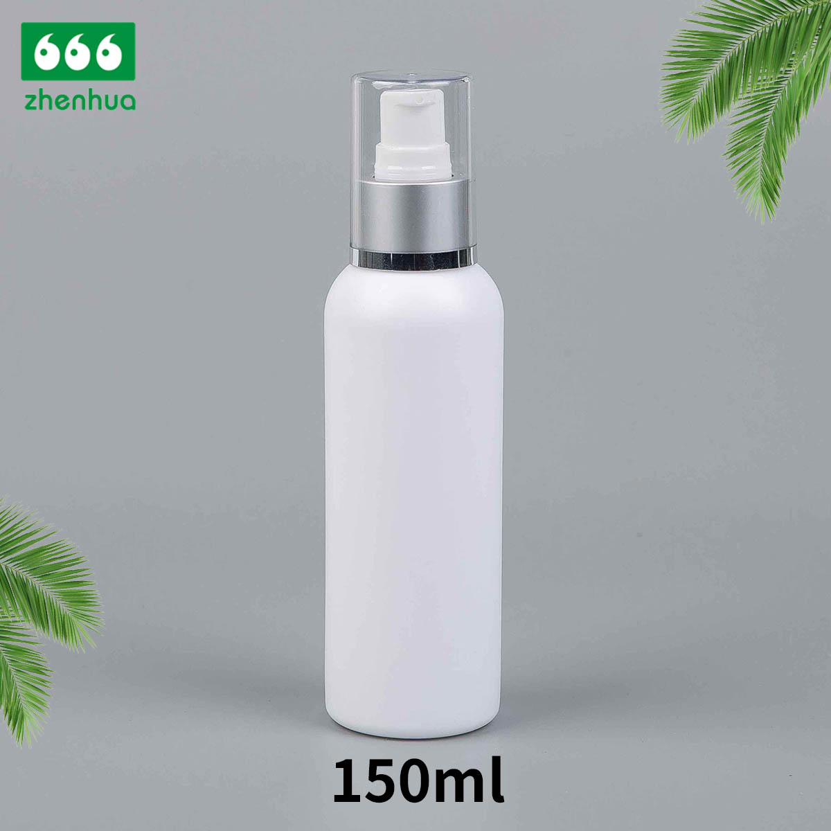 100ml/150ml/300ml 3oz 5oz 10oz Natural/White Plastic HDPE Round Spray Bottle with Fine Mist Sprayer for Chemical Cleaner Packaging Using