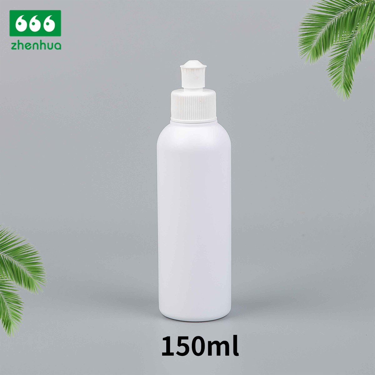 100ml 120ml 150ml 3oz 4oz 5oz Plastic HDPE/LDPE/PCR Round Seasoning Sauce Ketchup Squeeze Bottle with Natural Spout Cap with Red Sealer Tip