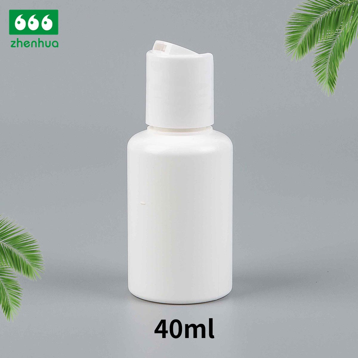 15ml 30ml 40ml Travel Portable Shampoo Body Wash Dispenser Plastic PET Clear Bottle with Flip Top Cap