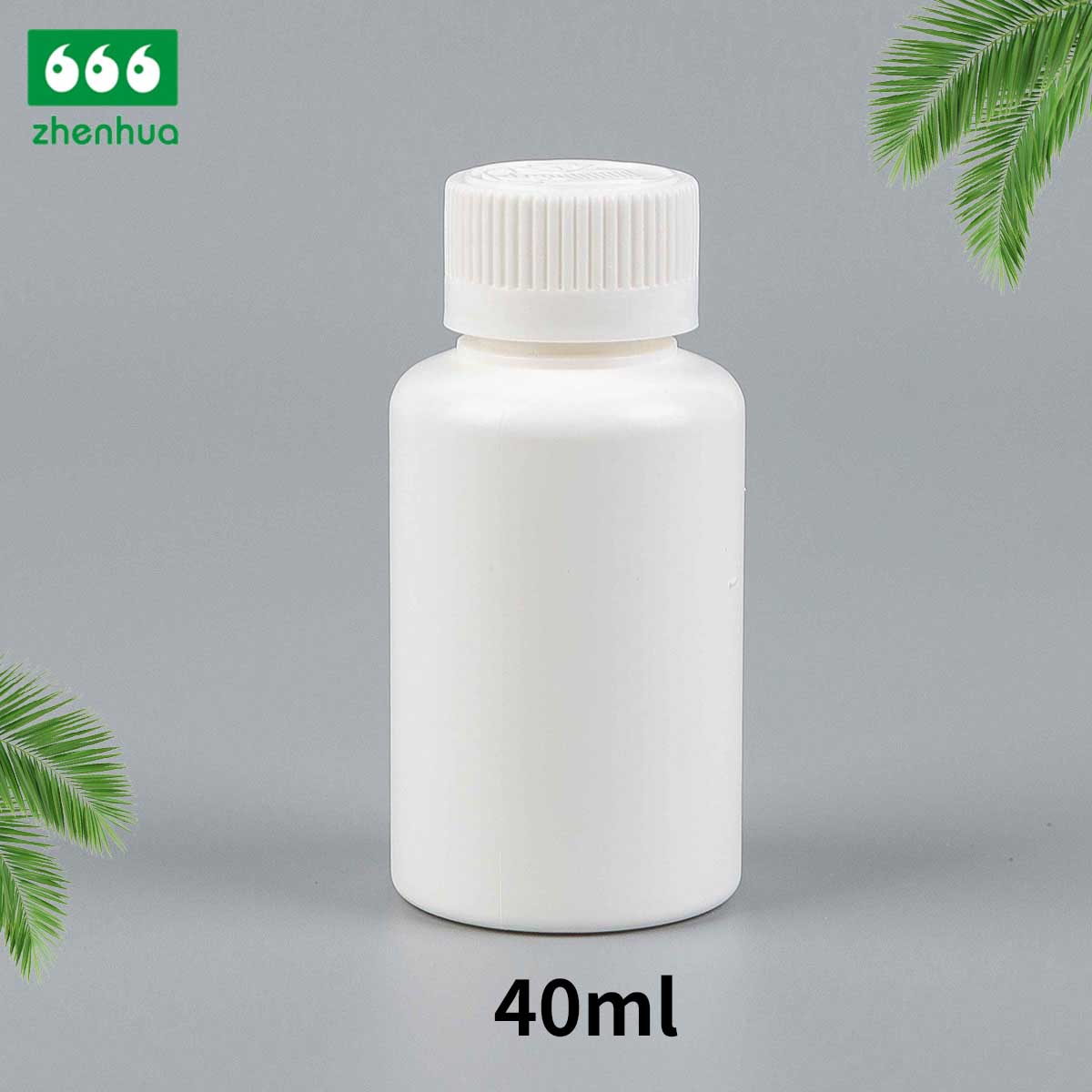 30ml 40ml Plastic HDPE Mini Portable Oral Liquid Bottle Concentrate Bottle with PE Screw Cap