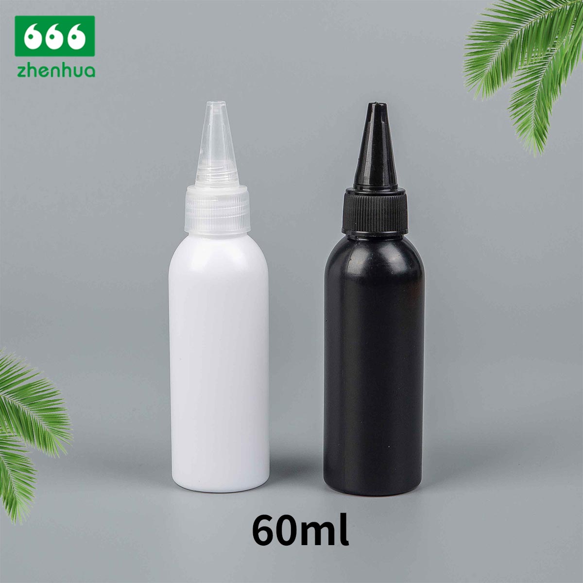 30ml/60ml/120ml/240ml 1oz/2oz/4oz/8oz Plastic HDPE Bullet Black/White/Silver Engine Oil Squeeze Bottle with Twist Top Cap