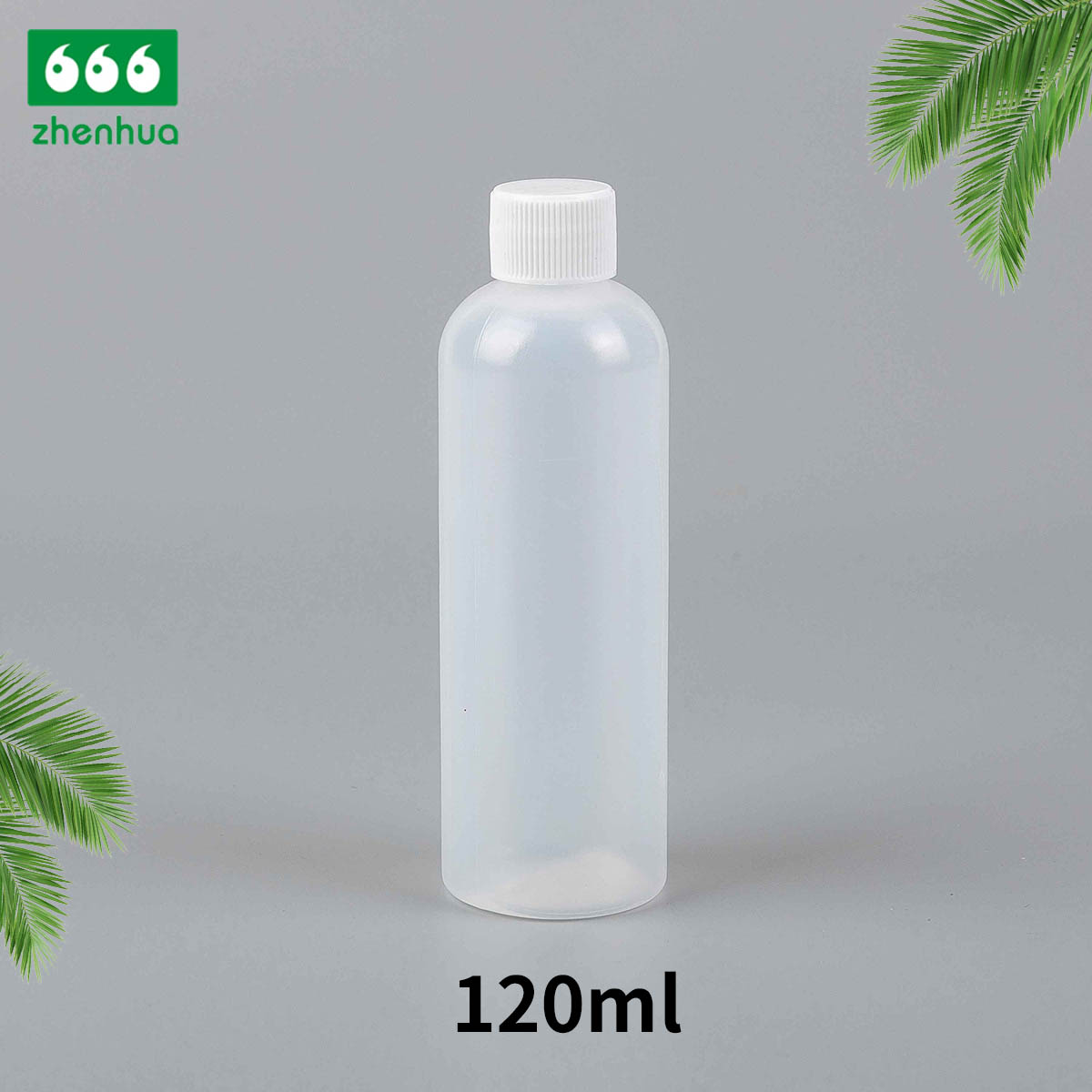 3oz/4oz/5oz 100ml/120ml/150ml Natural/White Plastic HDPE/LDPE Round Sealant Liquid Bottle with PE Black/White Screw Cap