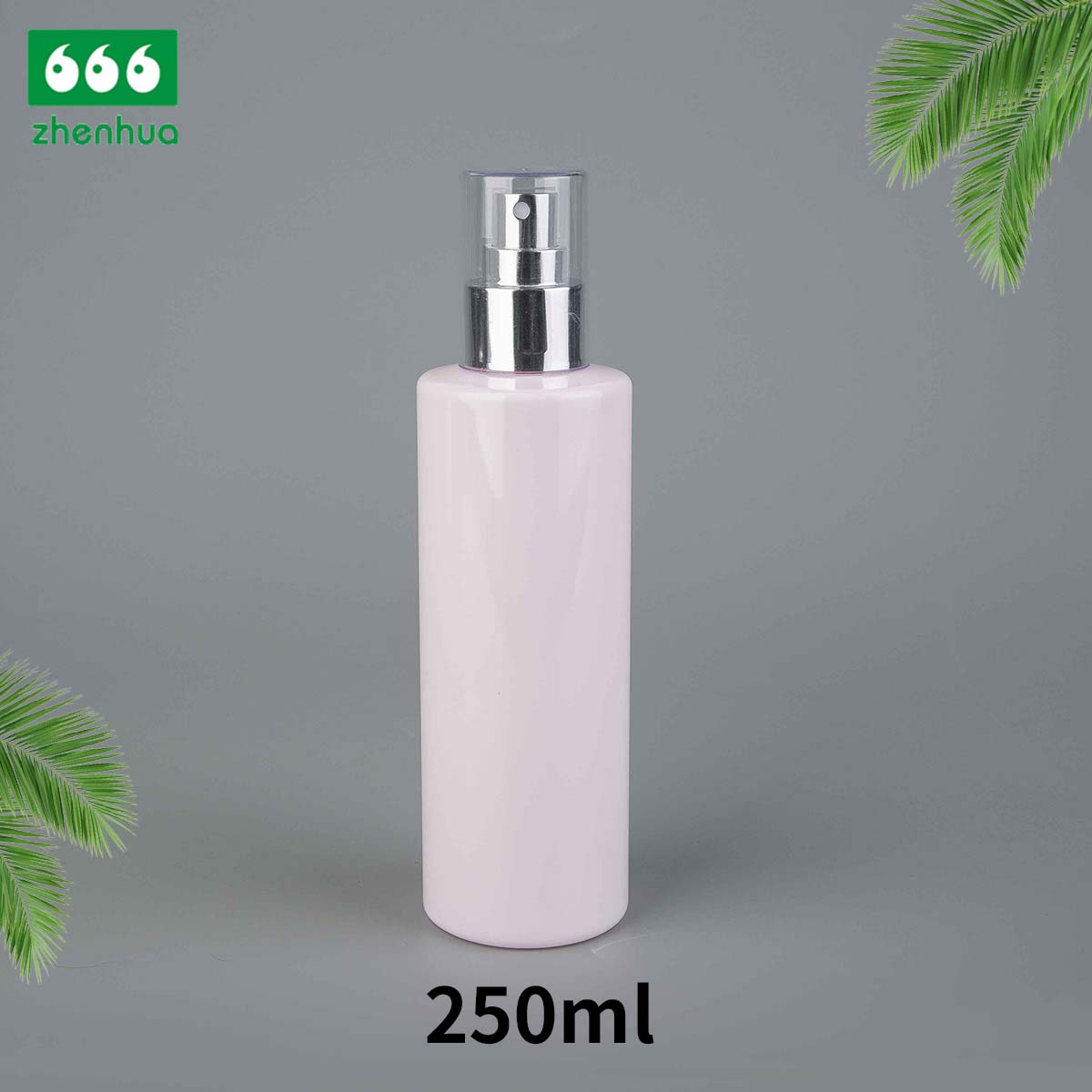 250ml 8oz Plastic PET Multi-colored Spray Bottle for Cleaning Detergent Packaging in Didderent Heights