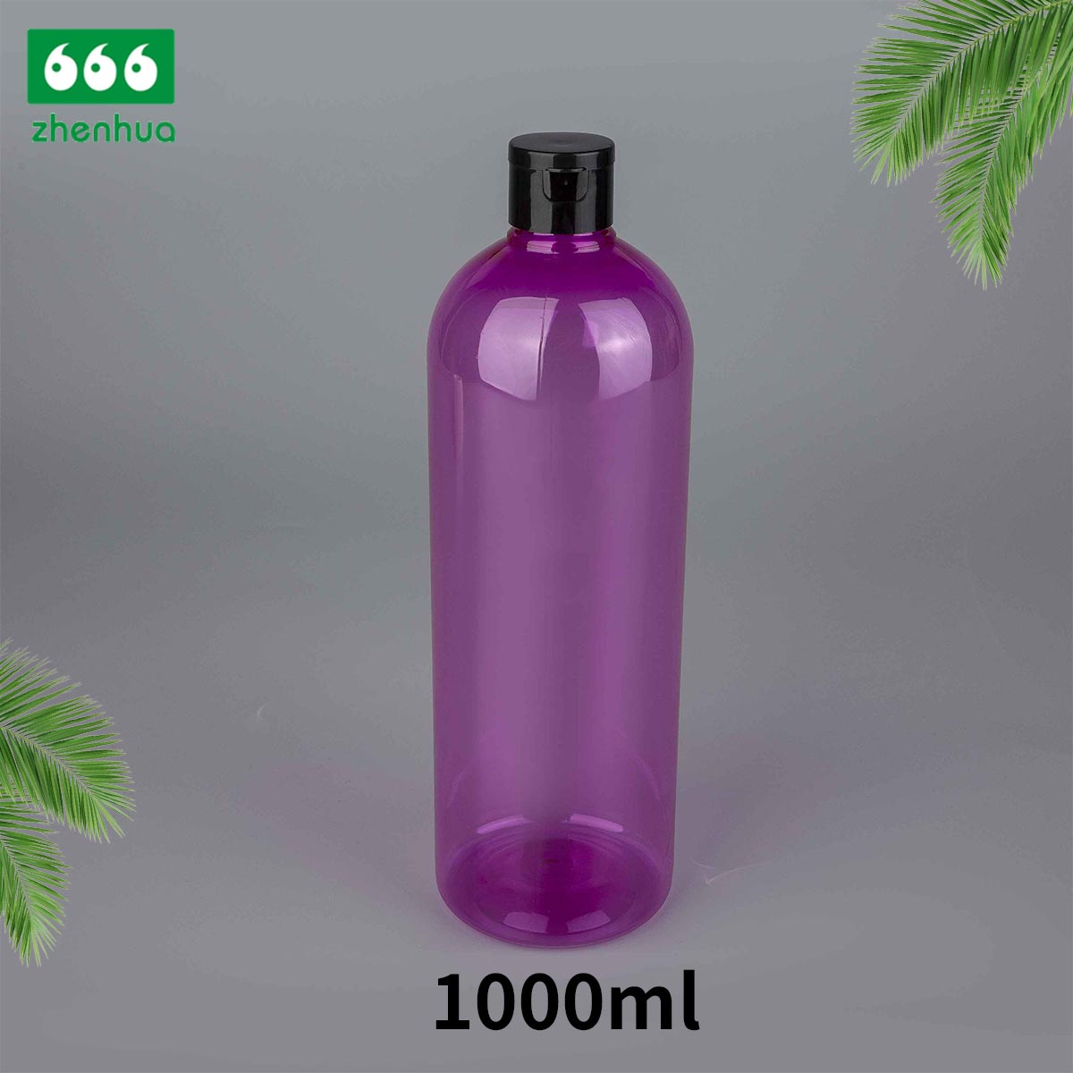 1000ml Plastic LDPE Squeezing Bottle with Push-Pull Cap