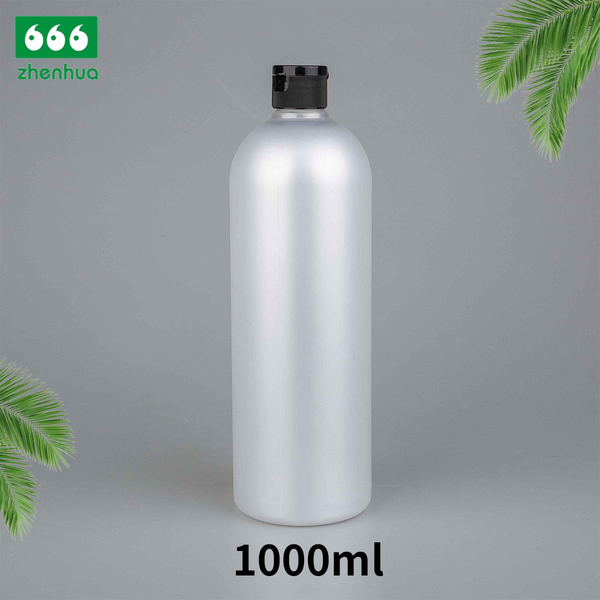 1000ml Plastic LDPE Squeezing Bottle with Push-Pull Cap