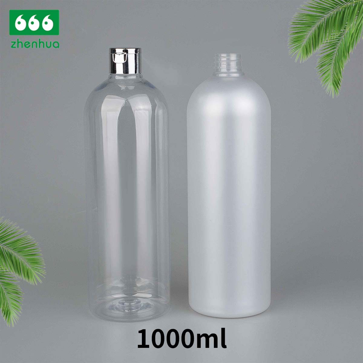 1000ml Plastic LDPE Squeezing Bottle with Push-Pull Cap