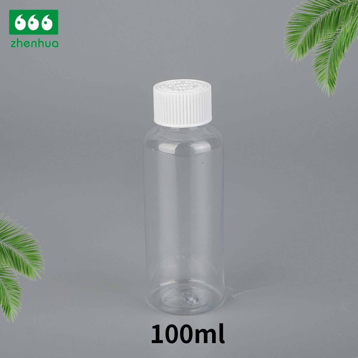 45ml 80ml 100ml 120ml Transparent/Amber PET/PCR Eco-friendly Plastic Bullet Bottle Essential Oil Storage Bottle with Alumnium/PE  Screw Cap