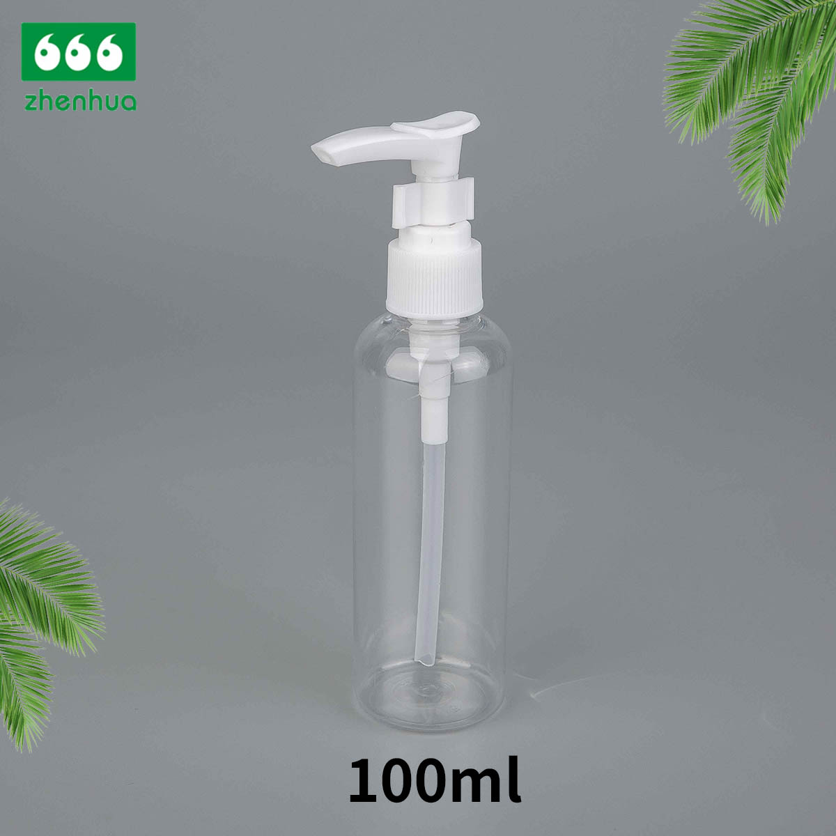 80/100/120/250ml Round Platic PET Lotion Bottle Cosmetic Bottle Travel Dispensing Bottle