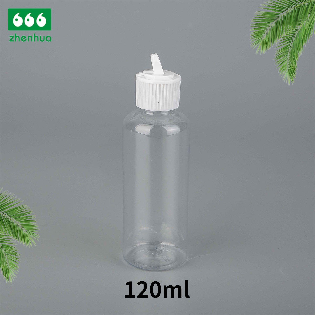 45ml 80ml 100ml 120ml Transparent/Blue/Amber Plastic PET Bullet Bottle Lubricating Fluid Bottle with Natural Nozzle Twist Top Cap