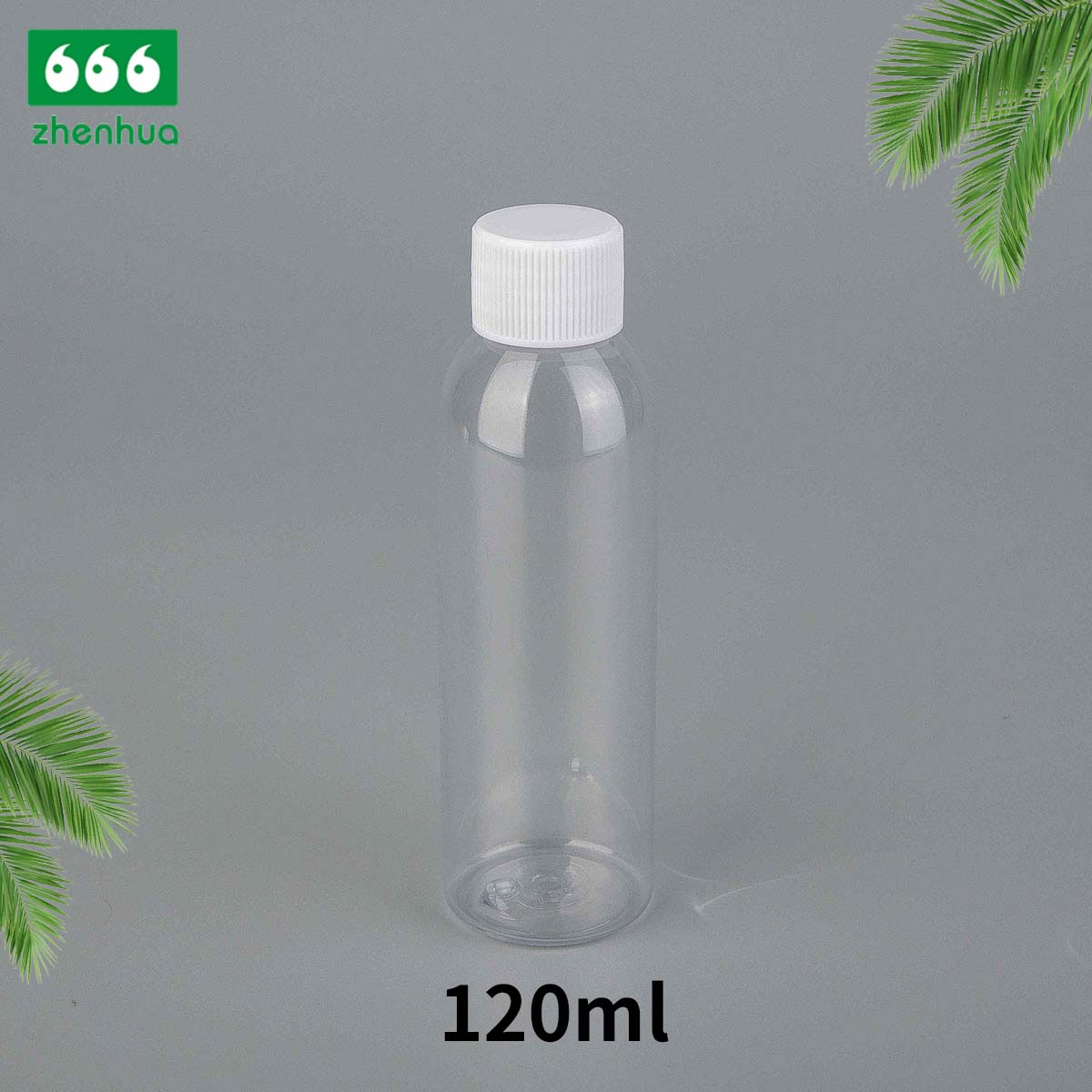 100ml/120ml/240ml 3oz/4oz/8oz Slim Tall BPA-free Plastic PET/PCR Clear/Translucent Green or Blue Dai;y Chemicals Bottle with PE Lined Screw Cap