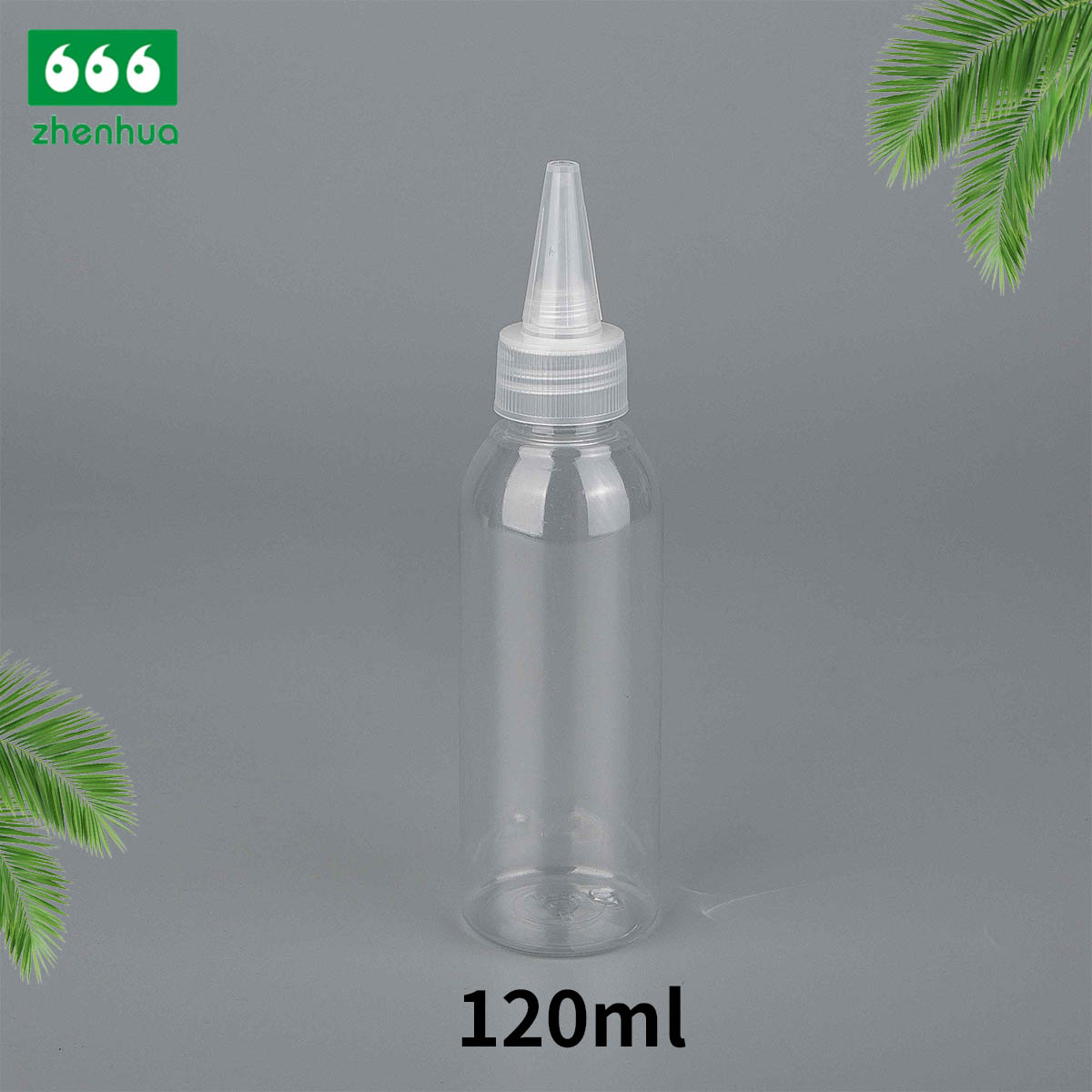 30ml 60ml 120ml 180ml 1oz 2oz 4oz 6oz Plastic PET Amber/Clear Round Cleaner Detergent Bottle with White Flip Top Cap