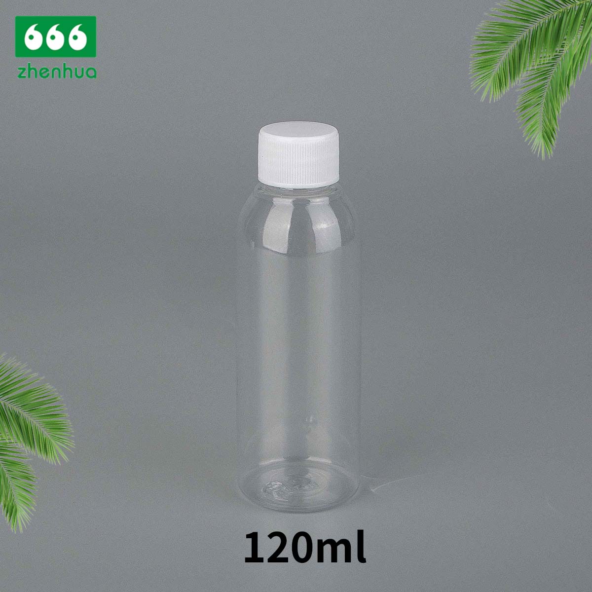 30ml/60ml/120ml/180ml 1oz/2oz/4oz/6oz Transparent/Amber/Mint Green Plastic PET Cosmetic Liquid Sealing Bottle with Screw Cap/Child Resistant Cap