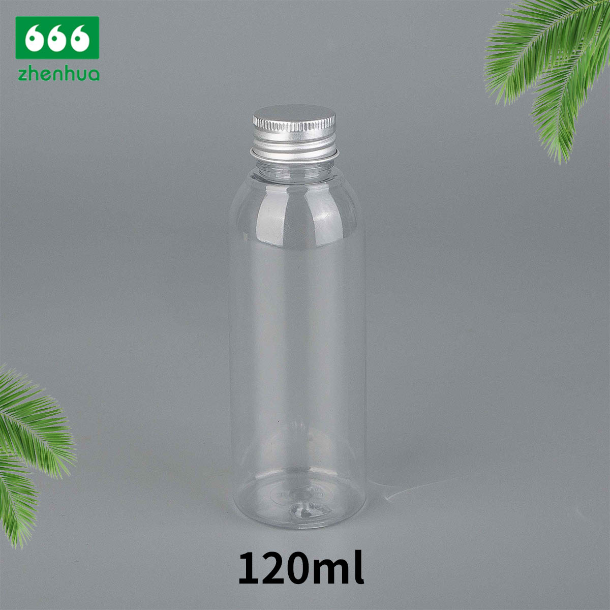 30ml/60ml/120ml/180ml 1oz/2oz/4oz/6oz Transparent/Amber/Mint Green Plastic PET Cosmetic Liquid Sealing Bottle with Screw Cap/Child Resistant Cap