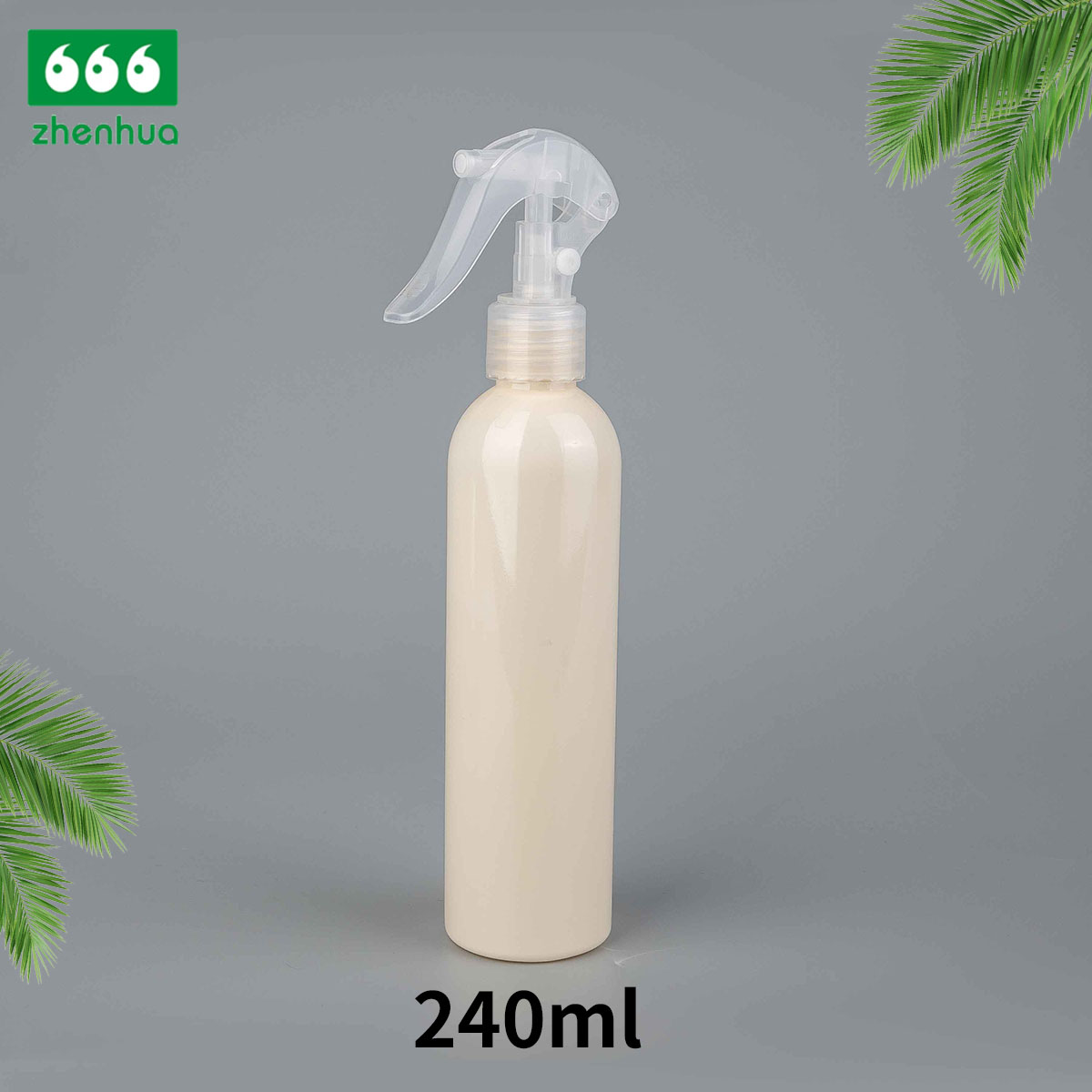 100ml/120ml/240ml 3oz/4oz/8oz Blue/Green/Clear PET Plastic Bullet Air Freshener Spray Bottle with Mini Trigger Pump