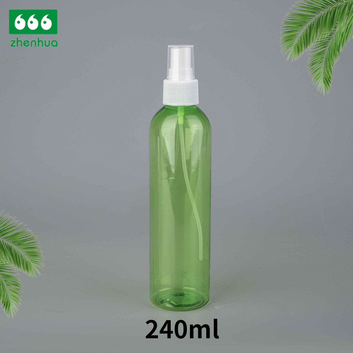 1oz 2oz 4oz 8oz Clear Plastic Bullet PET/PCR Bottles for Personal Care Travel Refillable Using Cosmetic Bottle