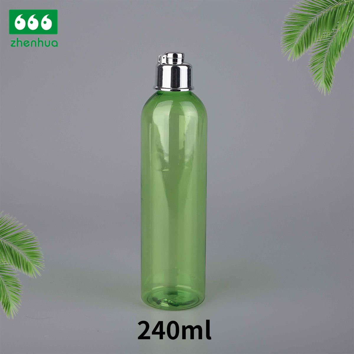 100ml 120ml 240ml 3oz 4oz 8oz Clear/Blue/Green Plastic PET Round Baby Wash Bottle with Disc Top Cap/Turret Flip Cap