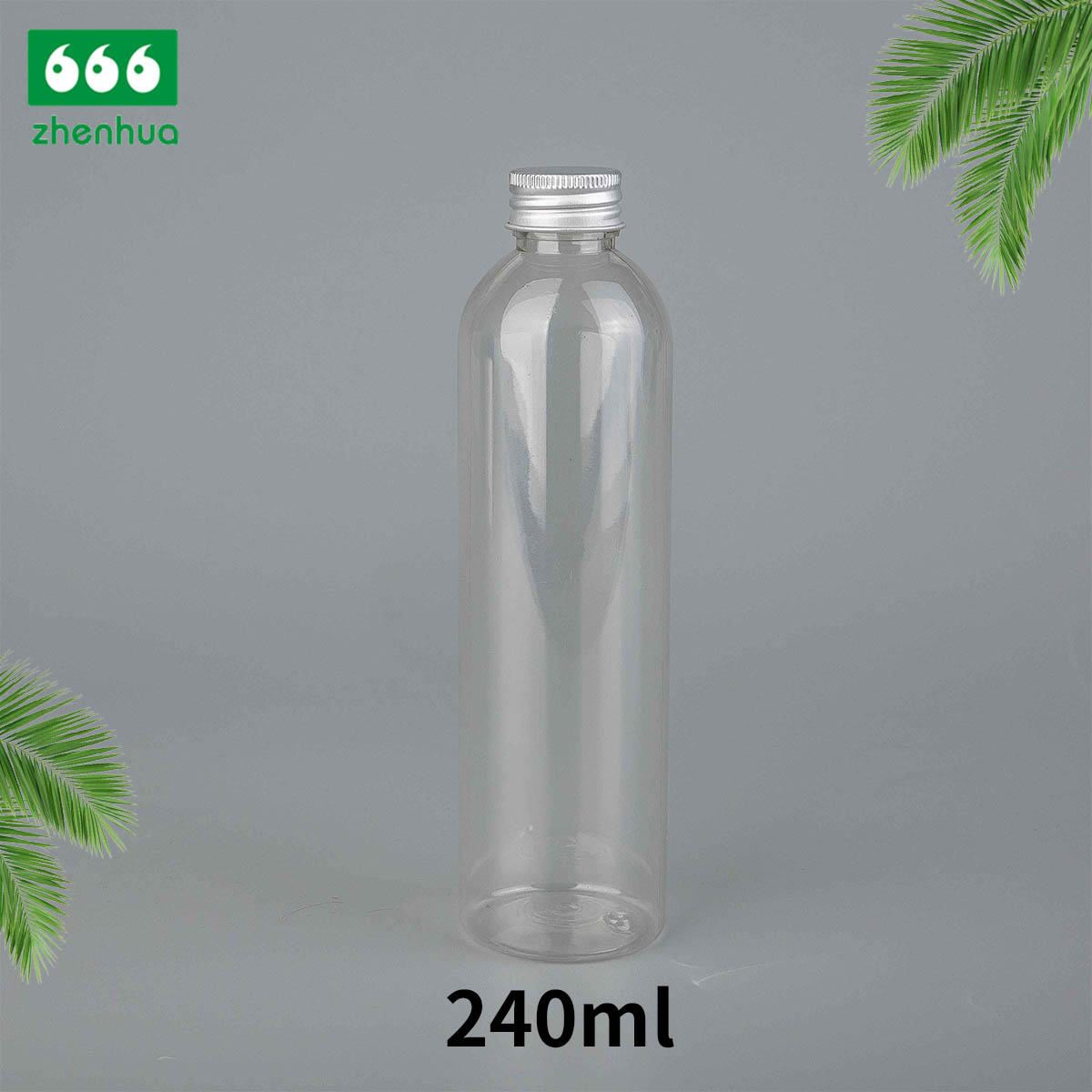 100ml/120ml/240ml 3oz/4oz/8oz Slim Tall BPA-free Plastic PET/PCR Clear/Translucent Green or Blue Dai;y Chemicals Bottle with PE Lined Screw Cap