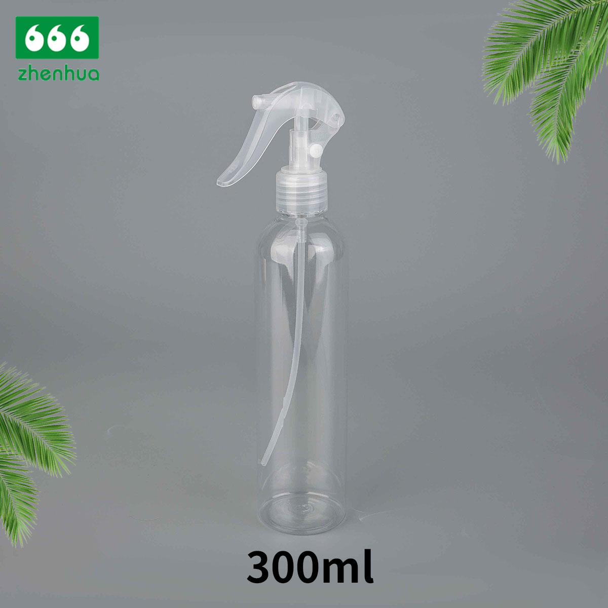 250ml/300ml 8oz/10oz Plastic PET Bullet Spray Bottle with PP Trigger Pump