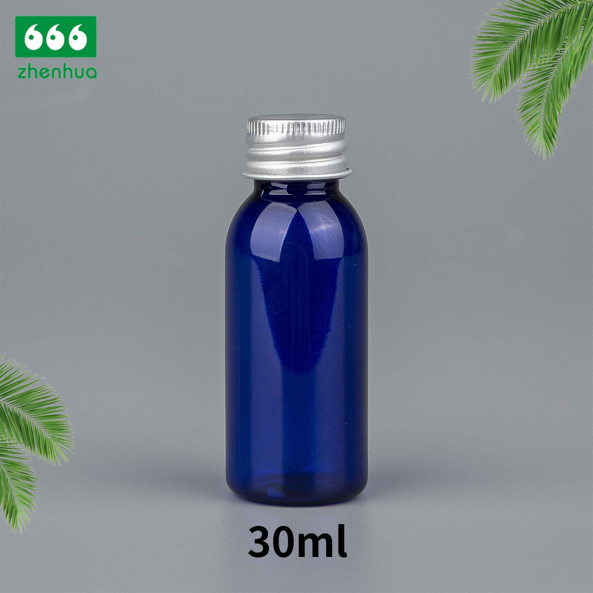 30ml Plastic PE Screw Cap Round Bottle with PE Screw Cap for liquid packaging