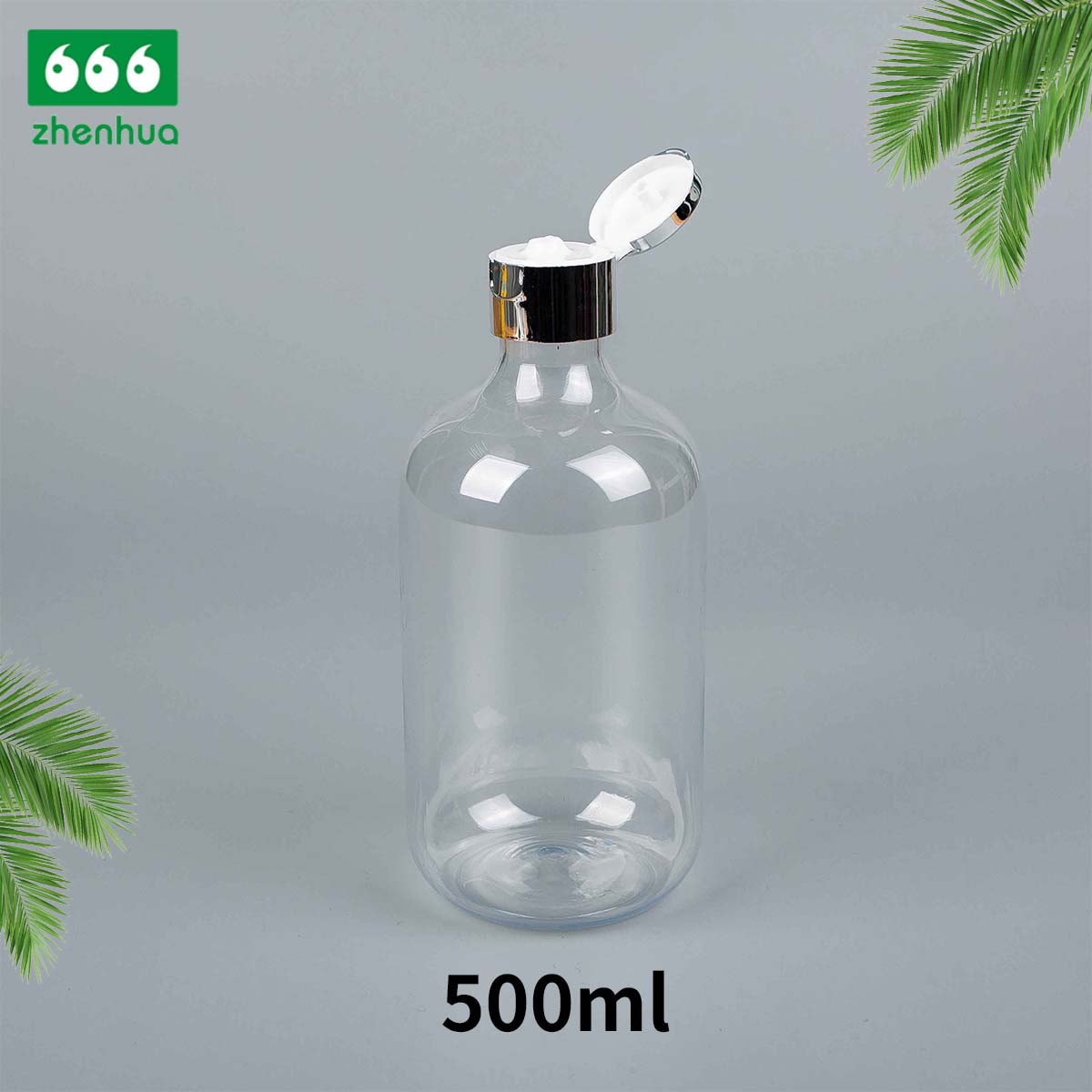 500ml Recyclable Plastic Twist Top Bottle for Cosmetic Packaging