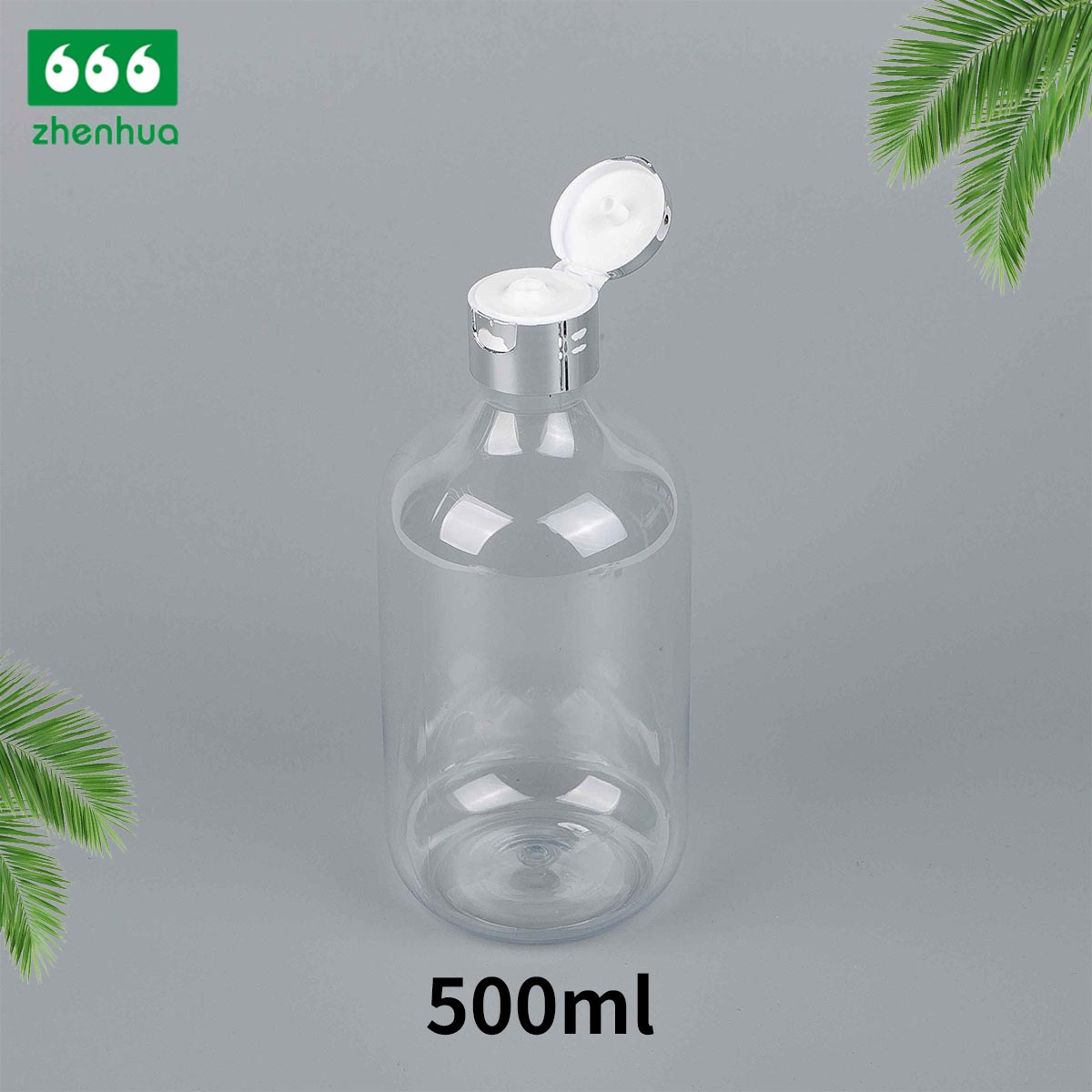 500ml Recyclable Plastic Twist Top Bottle for Cosmetic Packaging