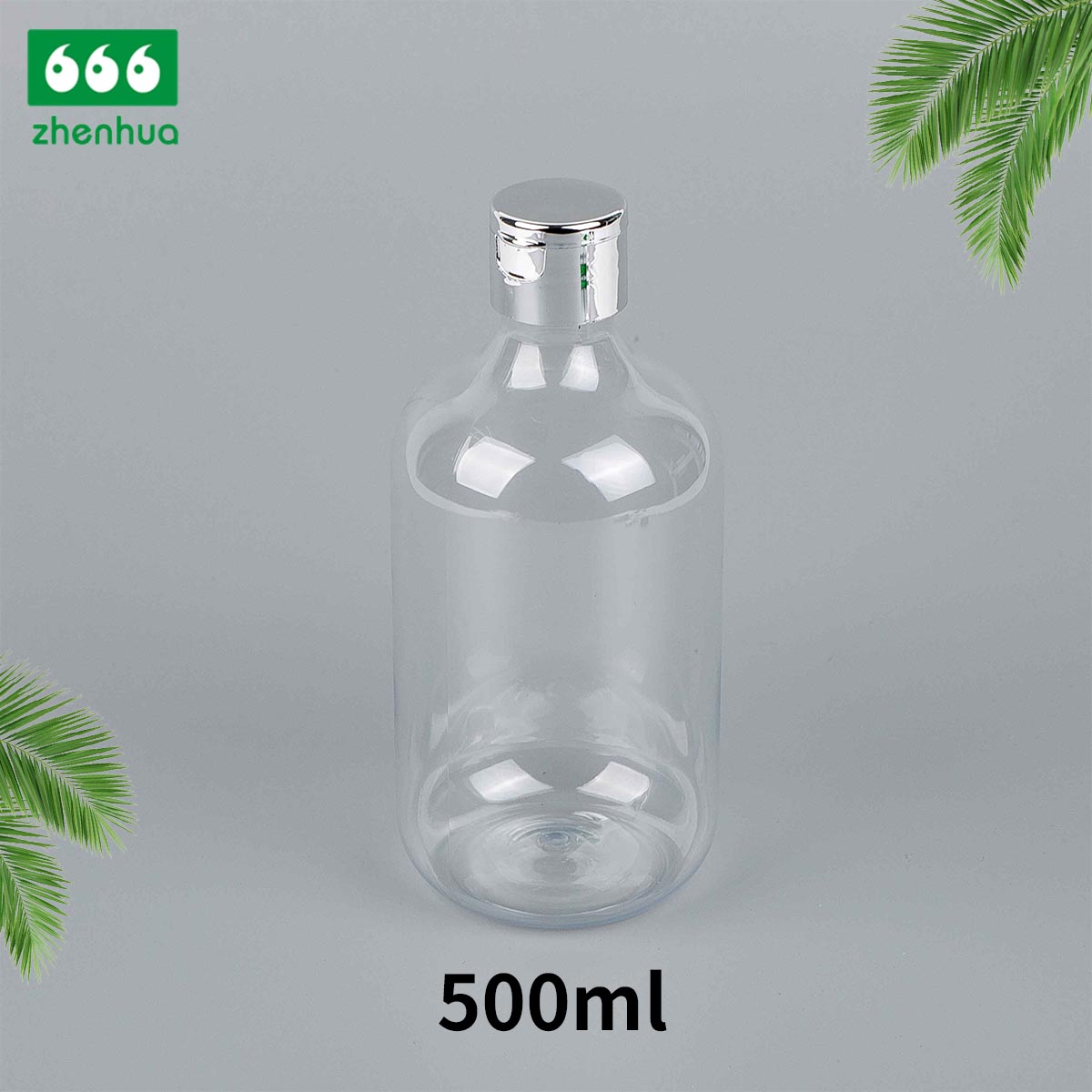 500ml Recyclable Plastic Twist Top Bottle for Cosmetic Packaging