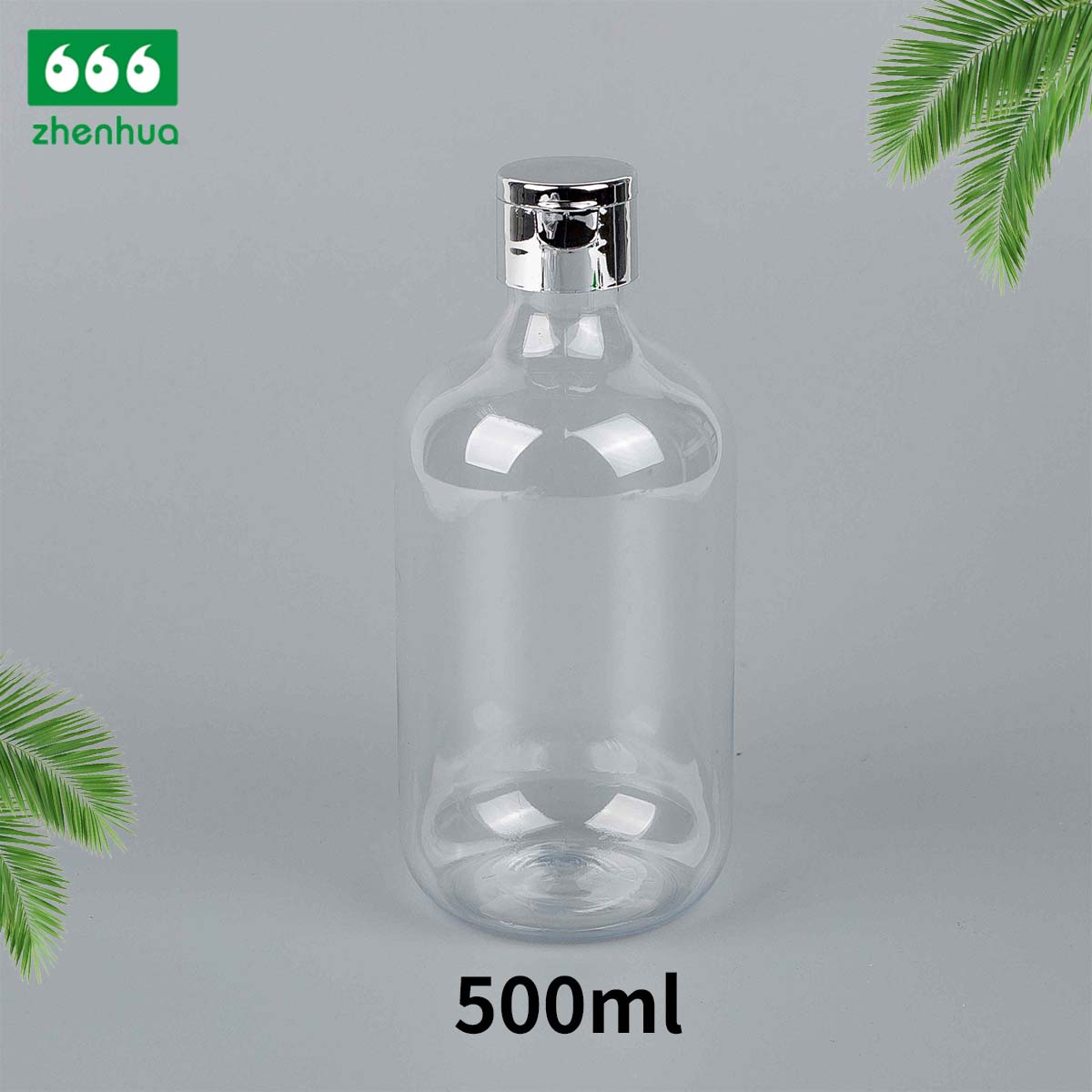 500ml Recyclable Plastic Twist Top Bottle for Cosmetic Packaging