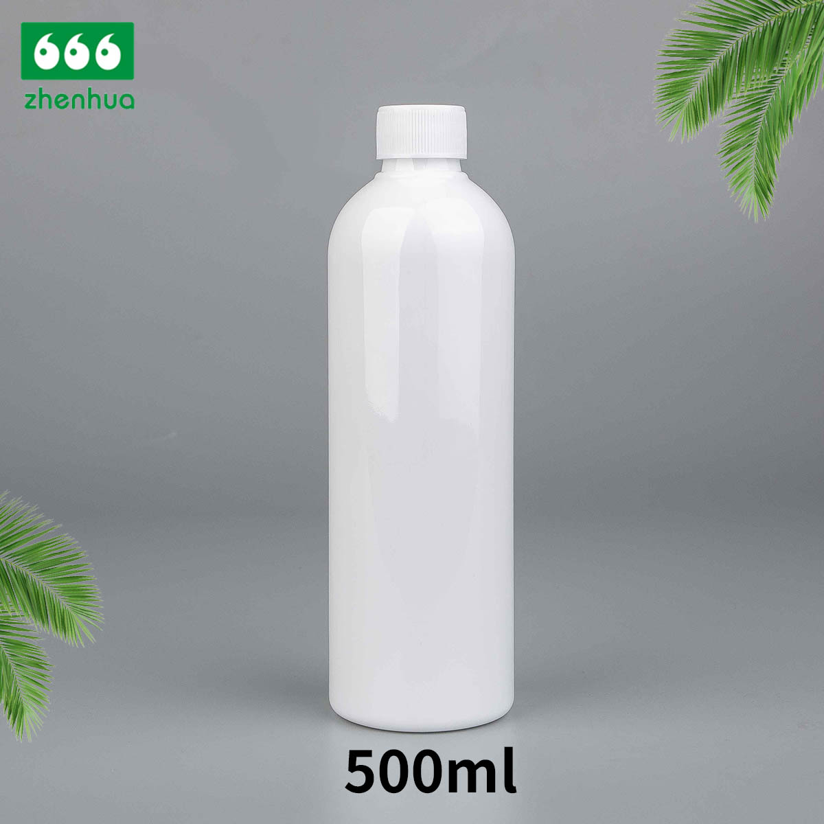 250ml/300ml/500ml 8oz/10oz/16oz Large Volume Plastic PET Toner Packaging Bottle with Ribbed Smooth Screw Cap