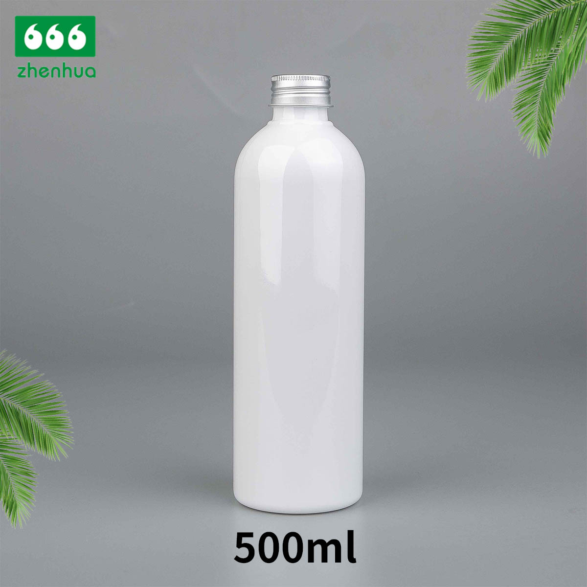 250ml/300ml/500ml 8oz/10oz/16oz Large Volume Plastic PET Toner Packaging Bottle with Ribbed Smooth Screw Cap