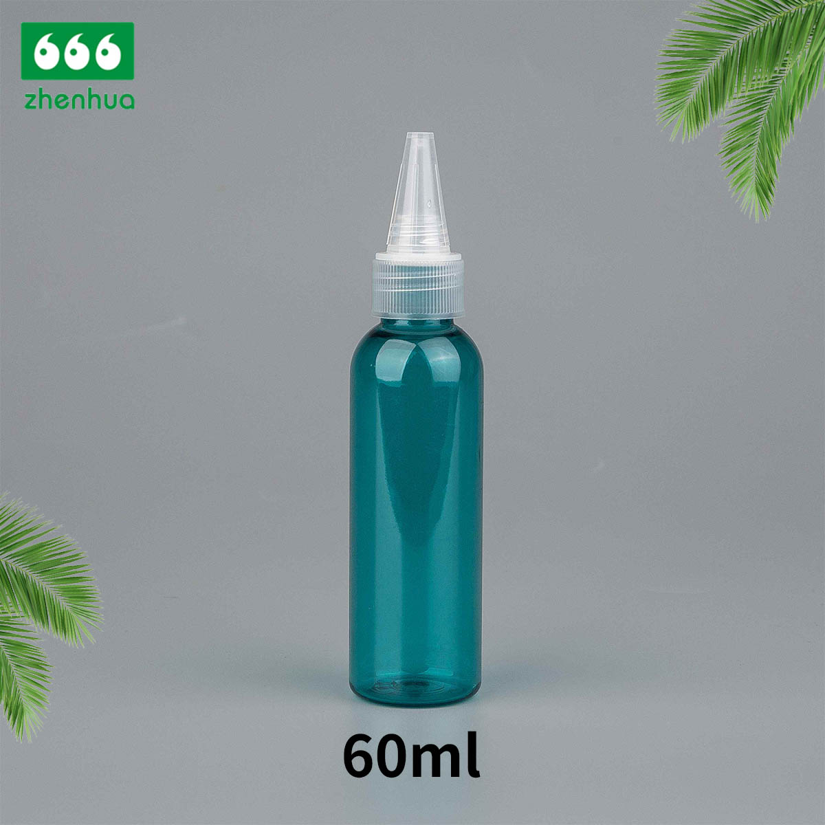 30ml 60ml 120ml 180ml 1oz 2oz 4oz 6oz Plastic PET Amber/Clear Round Cleaner Detergent Bottle with White Flip Top Cap