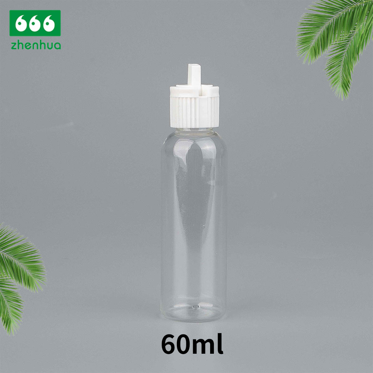 30ml 60ml 120ml 180ml 1oz 2oz 4oz 6oz Plastic PET Amber/Clear Round Cleaner Detergent Bottle with White Flip Top Cap