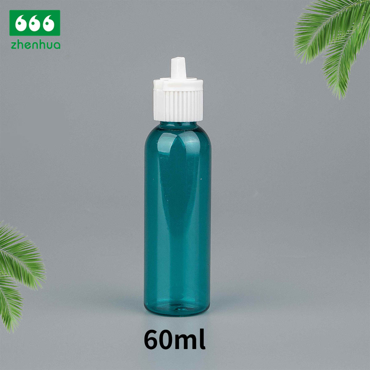 30ml 60ml 120ml 180ml 1oz 2oz 4oz 6oz Plastic PET Amber/Clear Round Cleaner Detergent Bottle with White Flip Top Cap