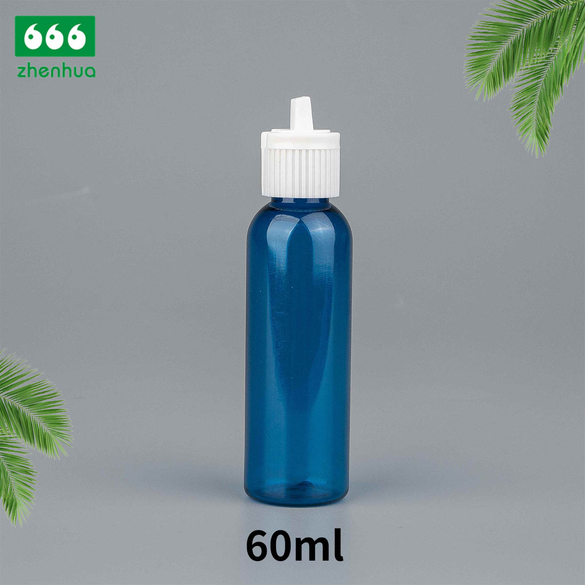 30ml 60ml 120ml 180ml 1oz 2oz 4oz 6oz Plastic PET Amber/Clear Round Cleaner Detergent Bottle with White Flip Top Cap