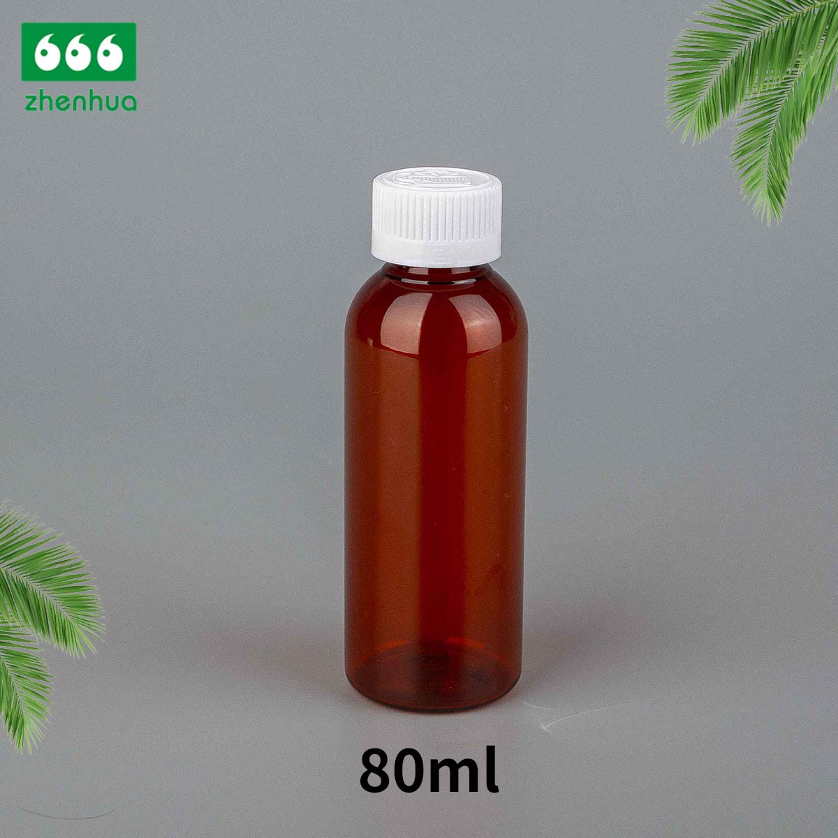 45ml 80ml 100ml 120ml Transparent/Amber PET/PCR Eco-friendly Plastic Bullet Bottle Essential Oil Storage Bottle with Alumnium/PE  Screw Cap