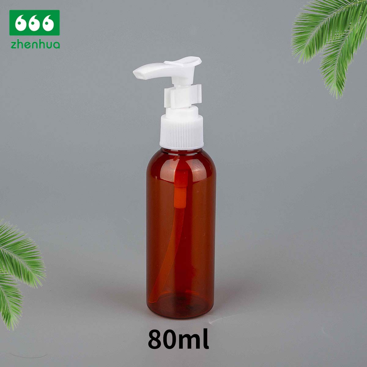 80/100/120/250ml Round Platic PET Lotion Bottle Cosmetic Bottle Travel Dispensing Bottle