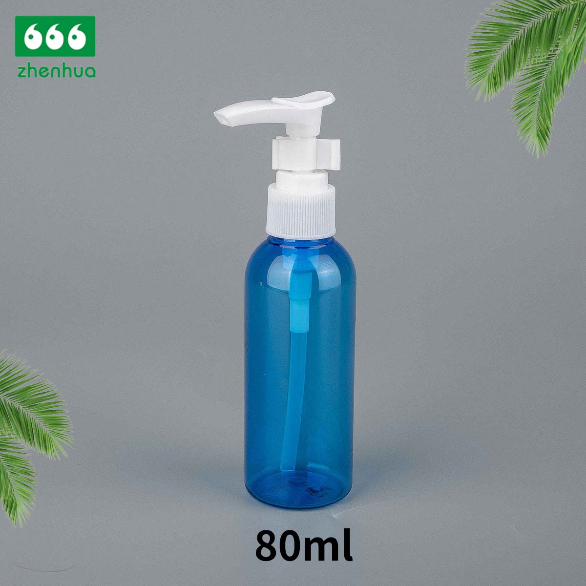 80/100/120/250ml Round Platic PET Lotion Bottle Cosmetic Bottle Travel Dispensing Bottle